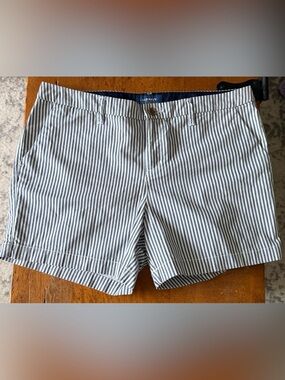 Old Navy Striped Chino Shorts
